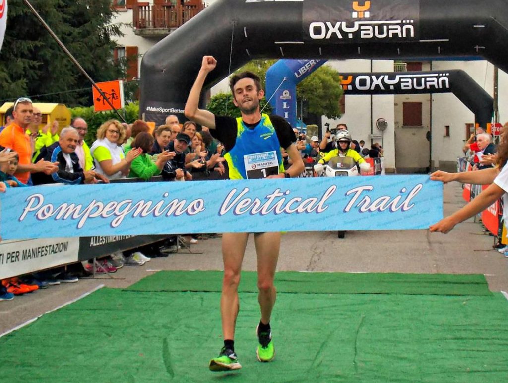 AL POMPEGNINO VERTICAL TRAIL, GARA OXYBURN, VINCONO BALDACCINI E SERAGHITI