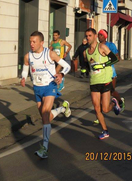 CARMINE BUCCILLI, PRIMO ITALIANO ALLA MARATONA DI PISA