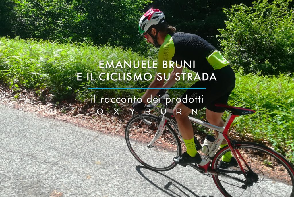 Emanuele Bruni e il ciclismo su strada