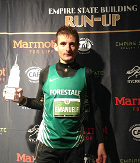 MEDAGLIA D’ARGENTO PER EMANUELE MANZI NELL’ESB RUN-UP DI NYC
